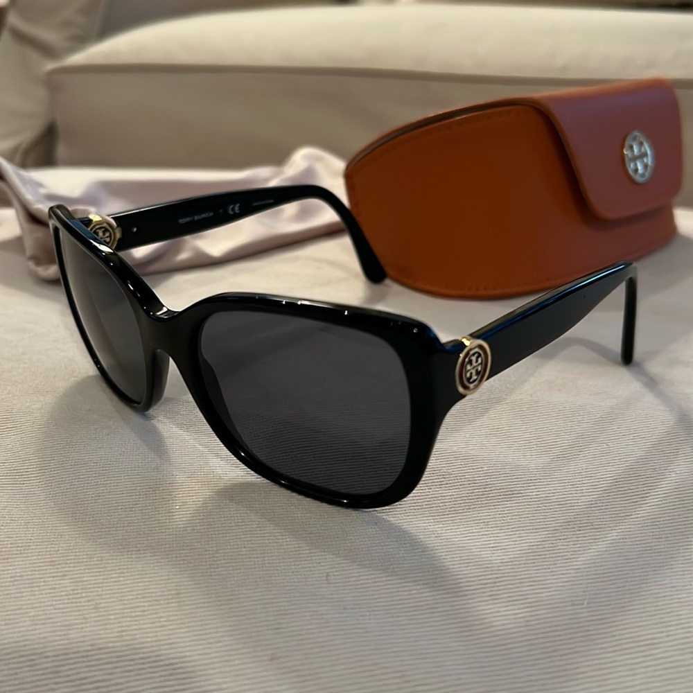 Tory Burch Sunglass Frames with Pouch and Case